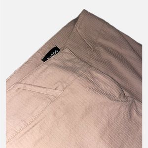 Bebe lowrise tan flared pants